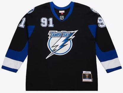 Mitchell & Ness NHL Steven Stamkos Tampa Bay Lightning 2008-09 Player Jersey - Black