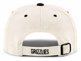 '47 NBA Vancouver Grizzlies Sure Shot Two Tone MVP Adjustable Cap - White/Black