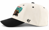 '47 NBA Vancouver Grizzlies Sure Shot Two Tone MVP Adjustable Cap - White/Black