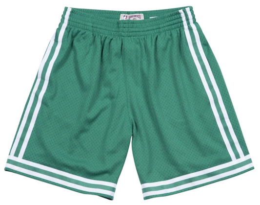 Mitchell & Ness Men's Boston Celtics 1985-86 Swingman Shorts - Green