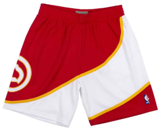 Mitchell & Ness Men's Atlanta Hawks 1986-87 Swingman Shorts - Red