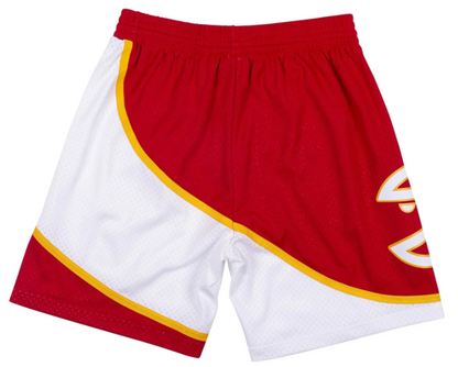 Mitchell & Ness Men's Atlanta Hawks 1986-87 Swingman Shorts - Red
