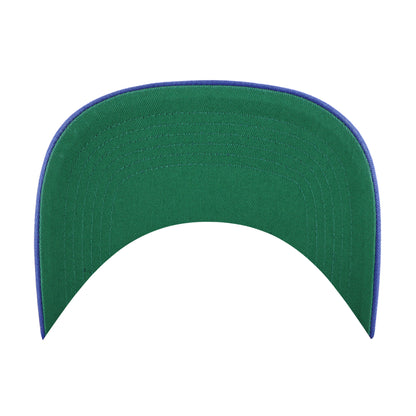 '47 MLB Toronto Blue Jays 50th Pinstripe Hitch Adjustable Snapback Hat - Black/Blue