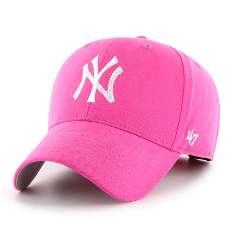 47 Toddler MLB New York Yankees Basic MVP Hat - Magenta