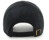 ’47 MLB Toronto Blue Jays Clean Up Thick Corduroy Adjustable Hat - Black