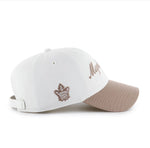 '47 NHL Toronto Maple Leafs Foundational TT Clean Up Hat - White/Tan