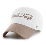 '47 NHL Toronto Maple Leafs Foundational TT Clean Up Hat - White/Tan