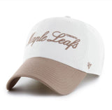 '47 NHL Toronto Maple Leafs Foundational TT Clean Up Hat - White/Tan