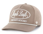 '47 NHL Toronto Maple Leafs Foundational Hitch RF Adjustable Snapback Hat - Khaki