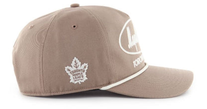 '47 NHL Toronto Maple Leafs Foundational Hitch RF Adjustable Snapback Hat - Khaki