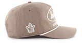 '47 NHL Toronto Maple Leafs Foundational Hitch RF Adjustable Snapback Hat - Khaki