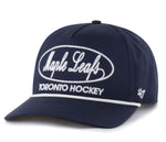 '47 NHL Toronto Maple Leafs Foundational Hitch RF Adjustable Snapback Hat - Navy/Sandstone