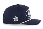 '47 NHL Toronto Maple Leafs Foundational Hitch RF Adjustable Snapback Hat - Navy/Sandstone