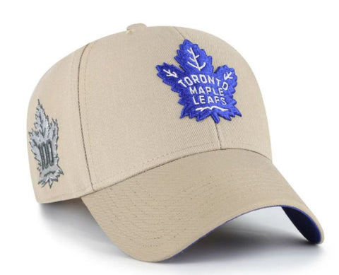 47 NHL Toronto Maple Leafs Sure Shot MVP Snapback Hat - Khaki