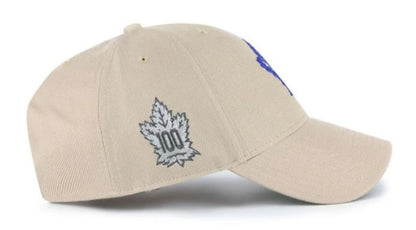 47 NHL Toronto Maple Leafs Sure Shot MVP Snapback Hat - Khaki