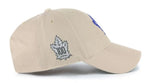 47 NHL Toronto Maple Leafs Sure Shot MVP Snapback Hat - Khaki