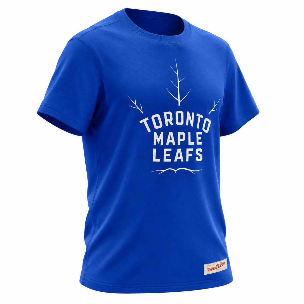 Mitchell & Ness NHL Toronto Maple Leafs Negative Space T-Shirt - Blue