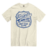 47 NHL Toronto Maple Leafs Old Time Hockey Poke Check Tee - White