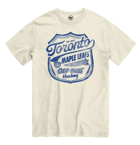 47 NHL Toronto Maple Leafs Old Time Hockey Poke Check Tee - White