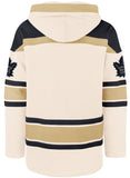 '47 NHL Toronto Maple Leafs Tri Nilley Superior Lace Hoodie - Cream