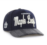 '47 NHL Toronto Maple Leafs Windowpane Plaid Hitch RF Adjustable - Blue/Grey