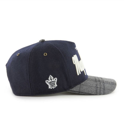 '47 NHL Toronto Maple Leafs Windowpane Plaid Hitch RF Adjustable - Blue/Grey