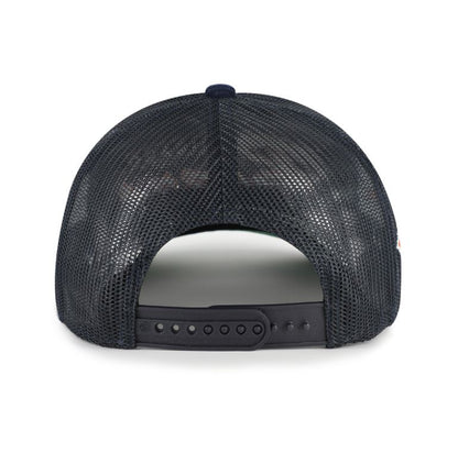 '47 NHL Toronto Maple Leafs Double Header Rope Mesh Adjustable Snapback Hat - Black
