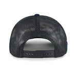 '47 NHL Toronto Maple Leafs Double Header Rope Mesh Adjustable Snapback Hat - Black