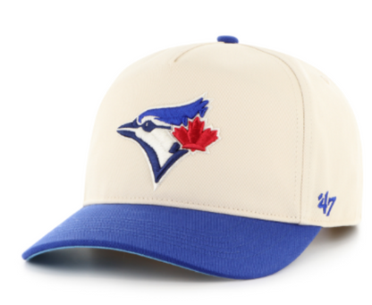 47 MLB Toronto Blue Jays TT Hitch Adjustable Hat - Natural/Blue