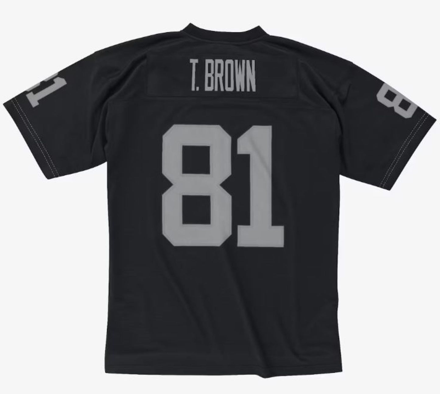 Mitchell & Ness Tim Brown Black Oakland Raiders 1997 Legacy Player Jersey - Black