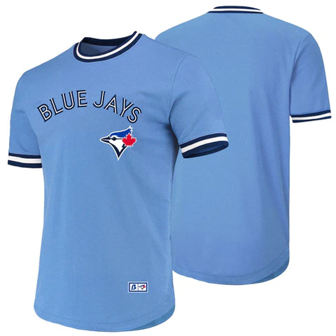 Toronto Blue Jays MLB Bulletin Powder Blue Curveball Mesh T-Shirt