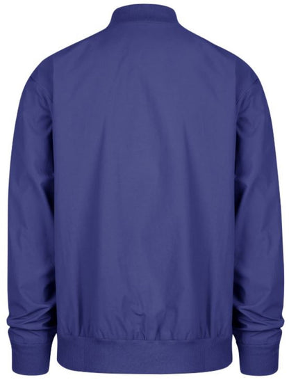 47 NHL Toronto Maple Leafs Trademark Twill Bomber Jacket - Blue