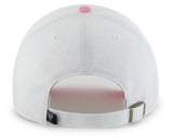 '47 MLS Inter Miami CF Two Tone Clean Up Adjustable Hat- White/Pink
