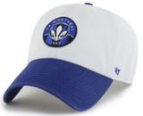 '47 MLS CF Montreal Two Tone Clean Up Adjustable Hat- White/Blue