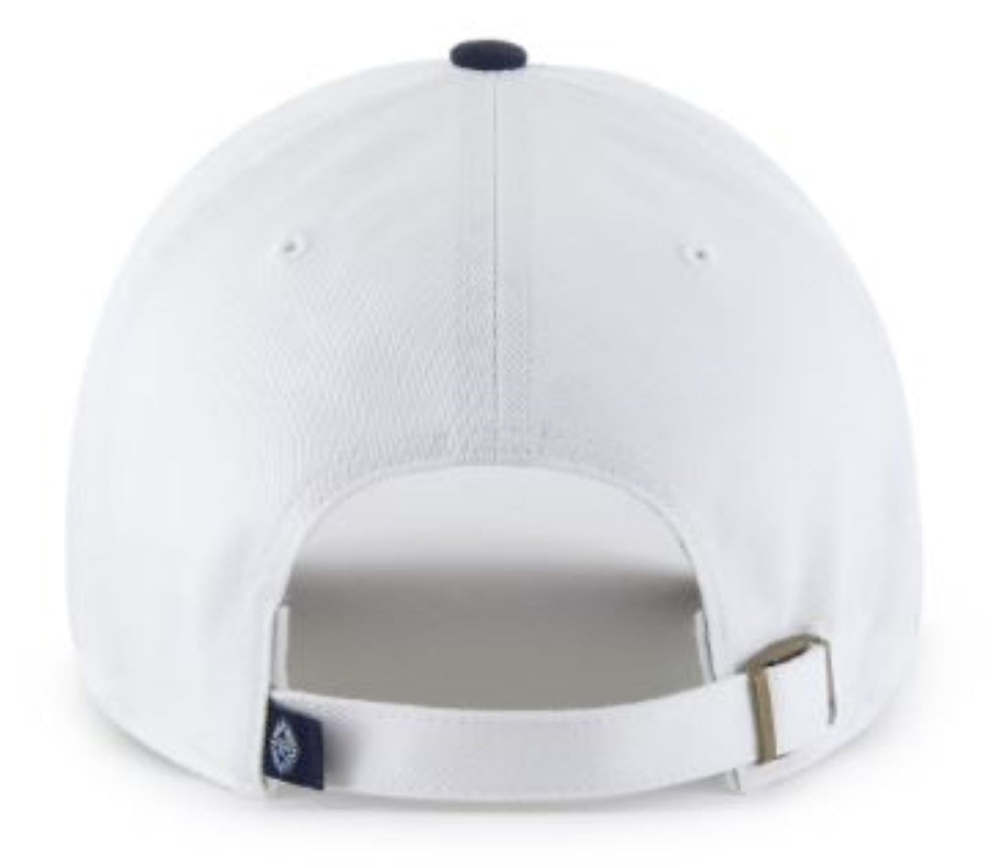 '47 MLS Vancouver Whitecaps FC Two Tone Clean Up Adjustable Hat- White/Navy