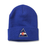 American Needle NHL Colorado Avalanche Knit Cuffed Hat - Blue
