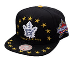 Mitchell & Ness NHL Toronto Maple Leafs Toronto 2024 All Star Original Fit Snapback - Black/White Logo
