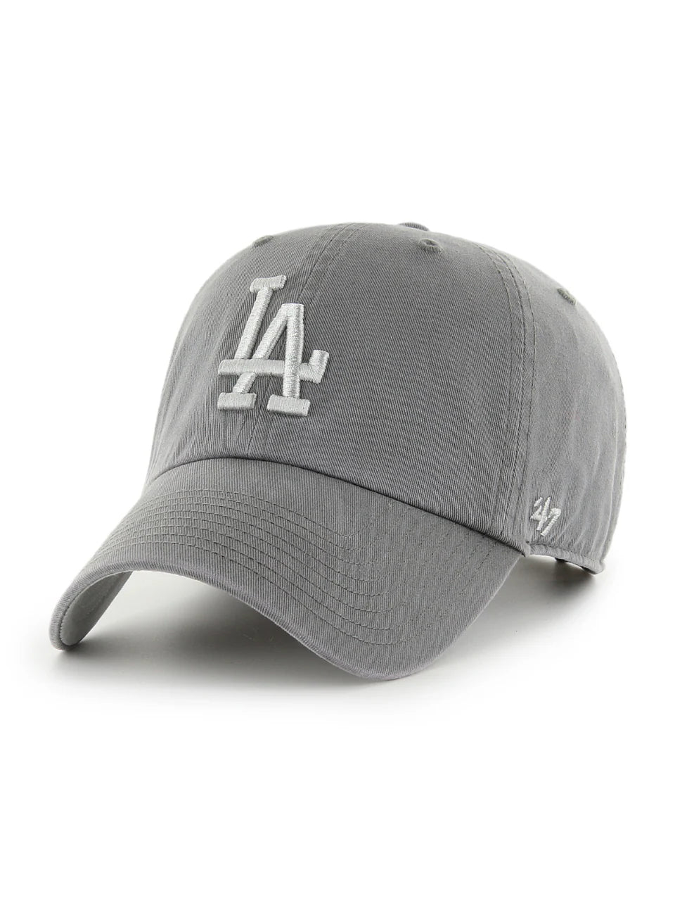 47 MLB Los Angeles Ballpark Clean Up Adjustable Hat - Cement Grey