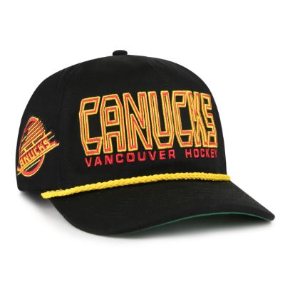 47 NHL Vancouver Canucks Byline Hitch Snapback - Black