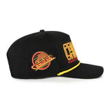 47 NHL Vancouver Canucks Byline Hitch Snapback - Black