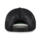 '47 NHL Vancouver Canucks Double Header Rope Mesh Adjustable Snapback Hat - Black