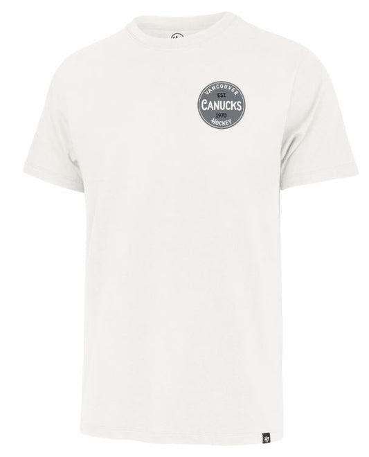 '47 NHL Vancouver Canucks Fiji Backer Franklin Tee - White