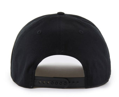 '47 NHL Vancouver Canucks Foundational Hitch RF Adjustable Snapback Hat - Black/Sandstone