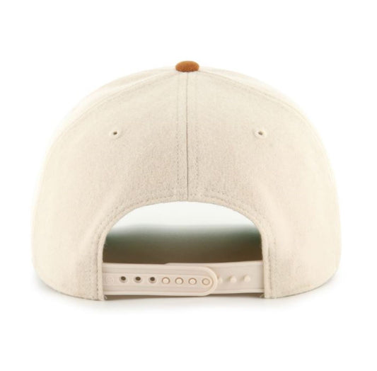 47 NHL Vancouver Canucks Pomona Wool Rope Hitch Adjustable Hat - Beige