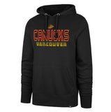 '47 NHL Vancouver Canucks Byline Headline Hoodie - Black