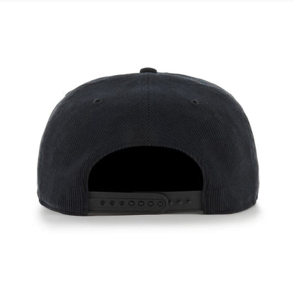 '47 NHL Vancouver Canucks Whitlock Captain RL Corduroy Snapback -  Black
