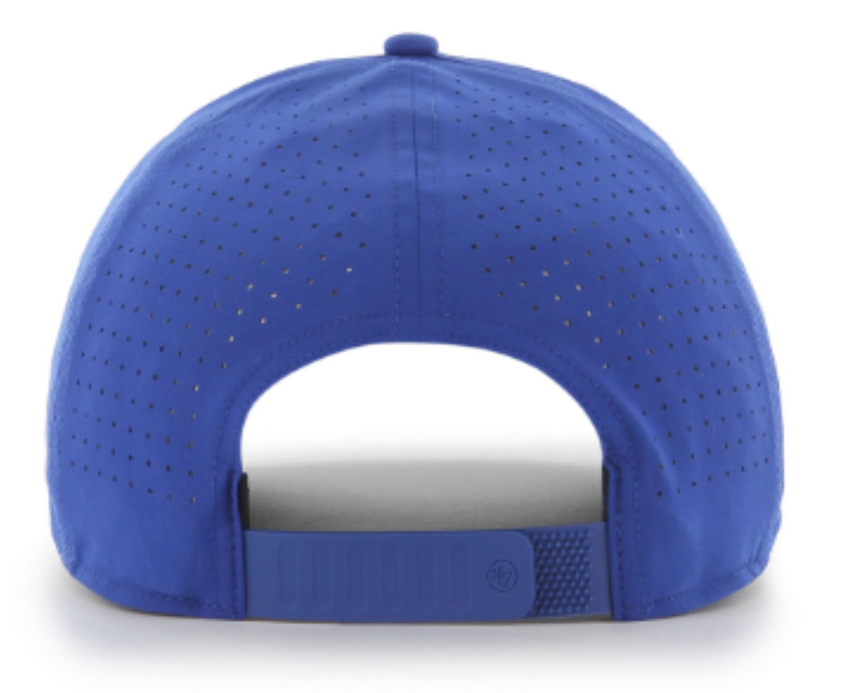 ’47 NHL Edmonton Oilers Vault Hitch Adjustable Hat - Blue