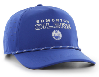 ’47 NHL Edmonton Oilers Vault Hitch Adjustable Hat - Blue