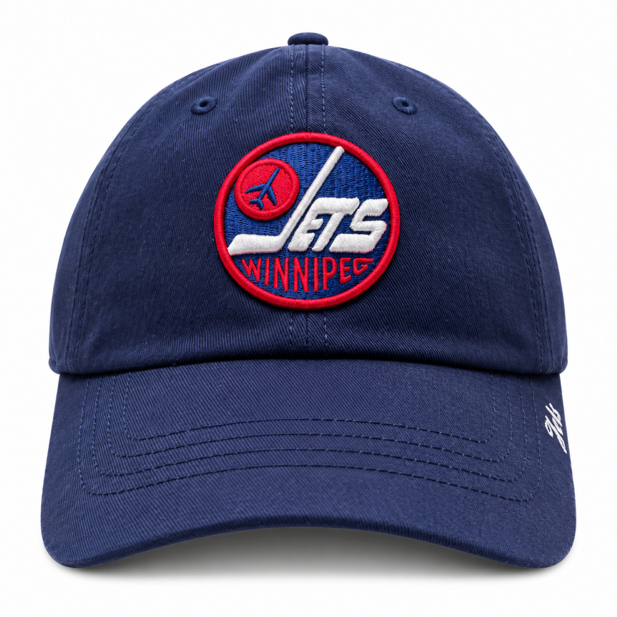 '47 NHL Winnipeg Jets Women's Miata Clean Up Adjustable Hat - Navy Blue
