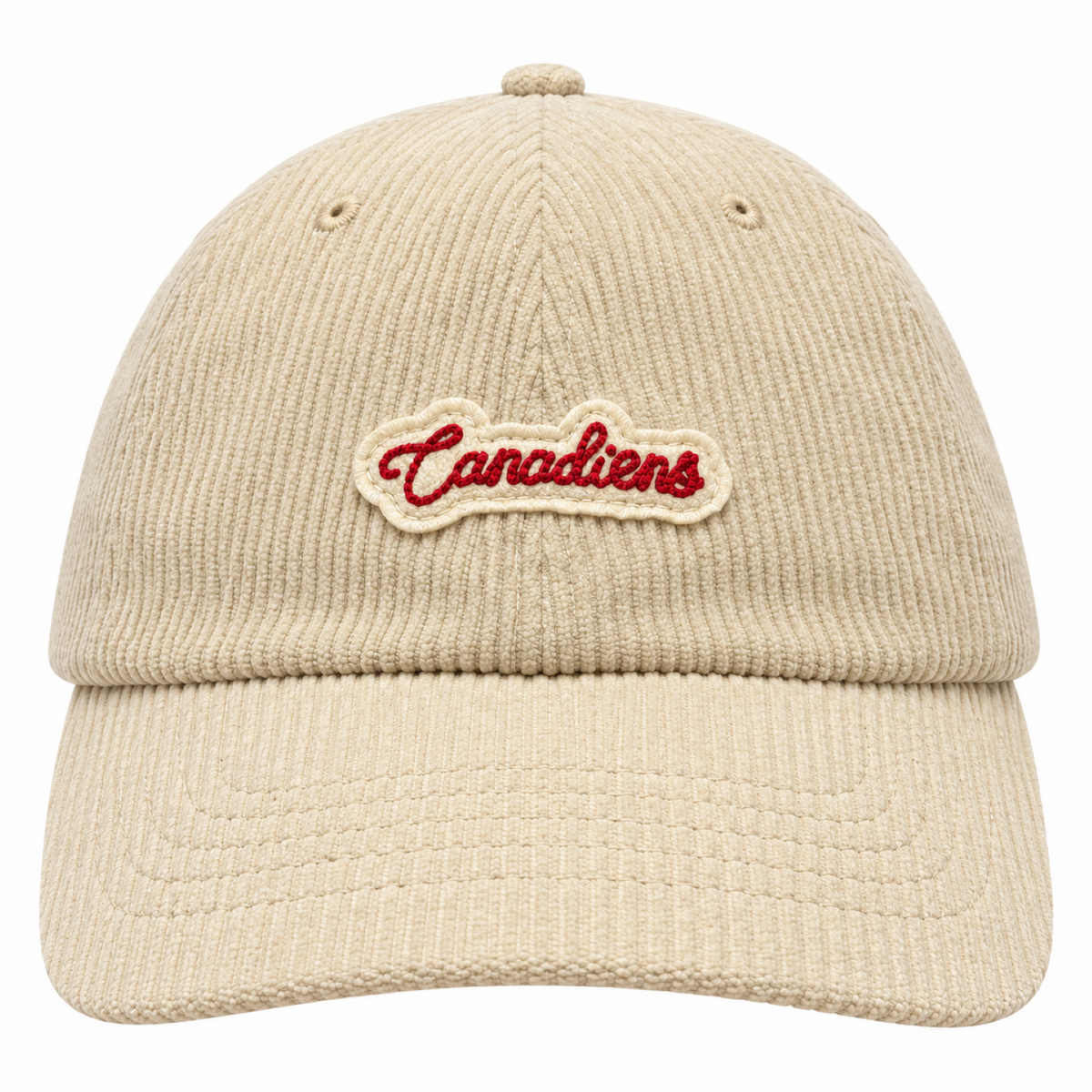 '47 NHL Montreal Canadiens Women's Rope Script Clean Up Adjustable Hat - Natural